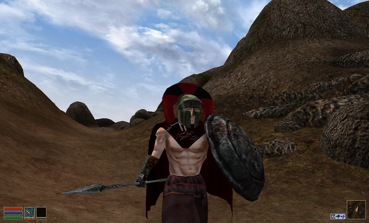 THIS. IS. SPARTA! Err.. Morrowind