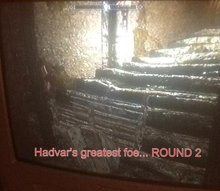 Hadvar's Greatest foe... ROUND 2