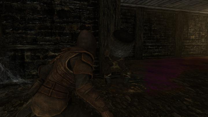The logic of Skyrim: Get past the guard with a Basket