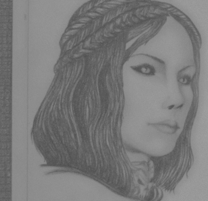 My attempted drawing of Serana