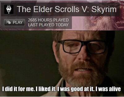 Why we play Skyrim for so long