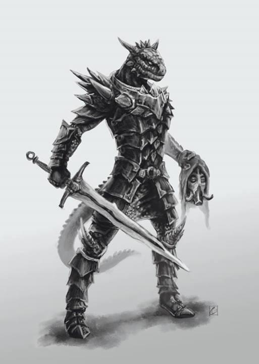 The Hist Dragon Warrior of Blackmarsh