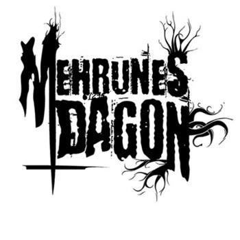 Mehrunes Dagon Metal Band Logo