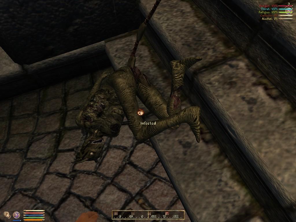 What is more creepy than an Argonian zombie?