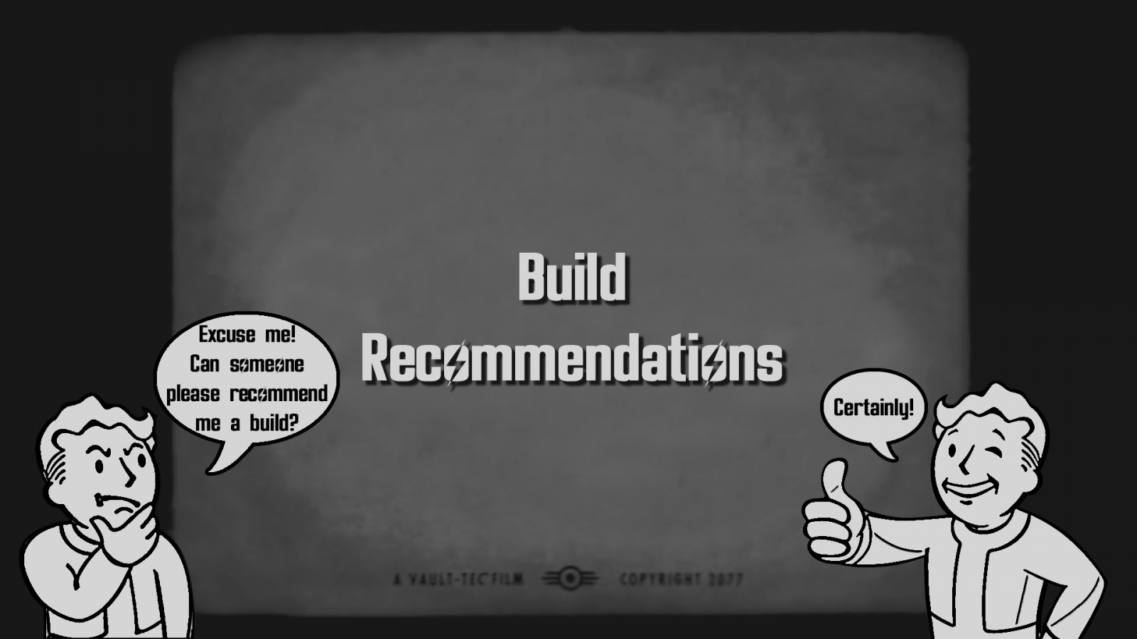 Fallout Build Recommendations